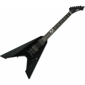 ESP LTD Vulture Black Satin Elektromos gitár kép