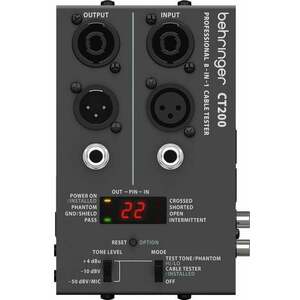 Behringer CT200 Kábel teszter kép