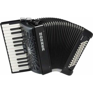 Hohner Bravo II 60 Billentyűs harmonika Black kép