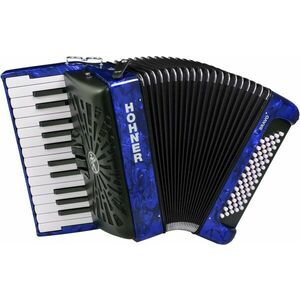 Hohner Bravo II 60 Billentyűs harmonika Dark Blue kép