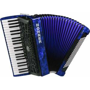 Hohner Bravo III 120 Billentyűs harmonika Dark Blue kép