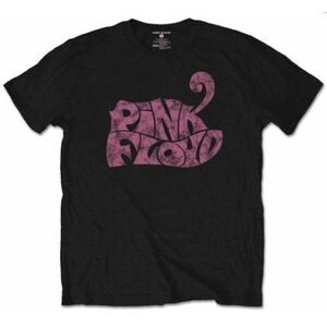 Pink Floyd Ing Swirl Logo Unisex Black L kép