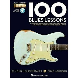 Hal Leonard Chad Johnson/John Heussenstamm: 100 Blues Lessons Kották kép