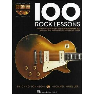 Hal Leonard Chad Johnson/Michael Mueller: 100 Rock Lessons Kották kép