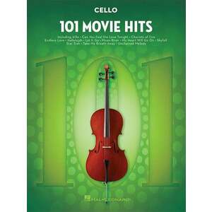 Hal Leonard 101 Movie Hits For Cello Kották kép