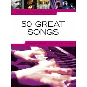 Music Sales Really Easy Piano Collection: 50 Great Songs Kották kép