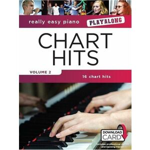 Music Sales Really Easy Piano Playalong: Chart Hits Volume 2 Kották kép