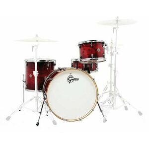 Gretsch Drums CT1-R444 Catalina Club Gloss-Crimson Burst Dobszett kép