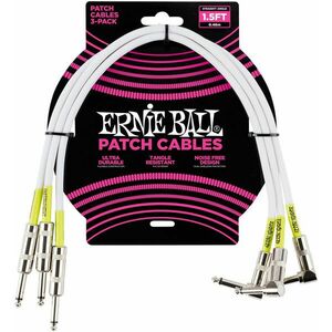 Ernie Ball P06056 45 cm Egyenes - Pipa Patch kábel kép