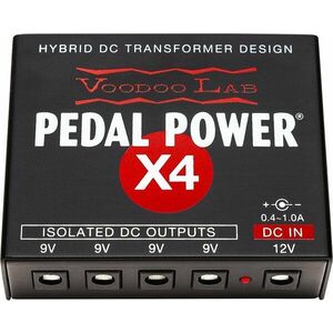 Voodoo Lab Pedal Power X4 Gitáreffekt tápegység kép