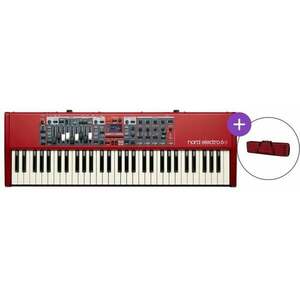 NORD Electro 6D 61 bag SET Színpadi zongora Red kép