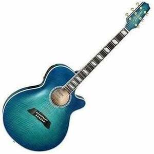 Takamine TSP178AC-SBB See Thru Blue Burst Elektroakusztikus gitár kép