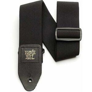 Ernie Ball Stretch Comfort Textil gitár heveder Black kép