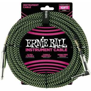 Ernie Ball P06077-EB 3 m Egyenes - Pipa Hangszórókábel kép