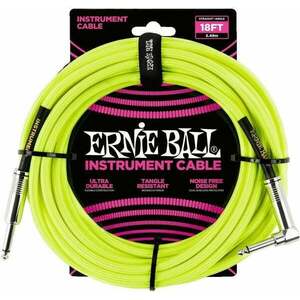 Ernie Ball P06085-EB 5, 5 m Egyenes - Pipa Hangszórókábel kép