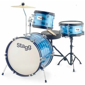 Stagg Tim Jr 3/16B Blue Gyermek dob kép