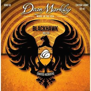 Dean Markley 8018 Blackhawk 80/20 10-47 Akusztikus gitárhúrok kép