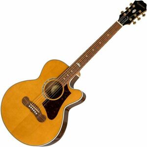 Epiphone EJ-200SCE Coupe Vintage Natural Elektroakusztikus gitár kép