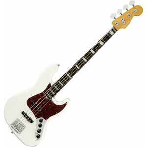 Fender American Ultra Jazz Bass RW Arctic Pearl Elektromos basszusgitár kép