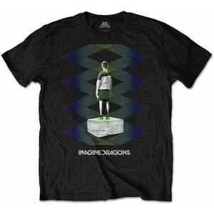 Imagine Dragons Ing Zig Zag Unisex Black XL kép