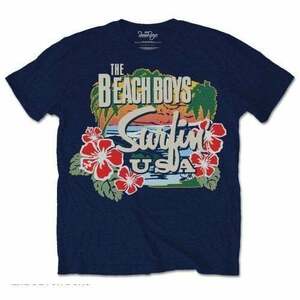 The Beach Boys Ing Surfin USA Tropical Unisex Navy Blue M kép