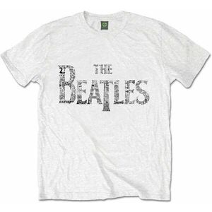 The Beatles Ing Drop T Tickets Unisex White XL kép