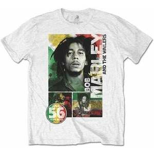 Bob Marley Ing 56 Hope Road Rasta Unisex White M kép