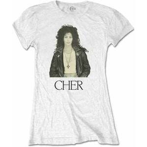 Cher Ing Leather Jacket Womens White M kép