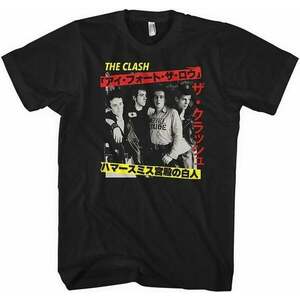 The Clash Ing Kanji Unisex Black L kép