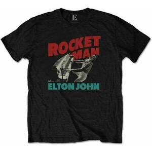 Elton John Ing Rocketman Piano Unisex Black M kép