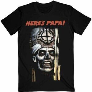 Ghost Ing Here's Papa Unisex Black M kép