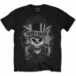 Guns N' Roses Ing Faded Skull Unisex Black M kép