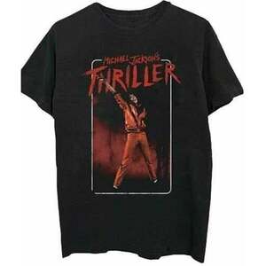 Michael Jackson Ing Thriller White Red Suit Unisex Black 2XL kép