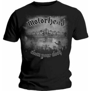 Motörhead Ing Clean Your Clock B&W Unisex Black M kép