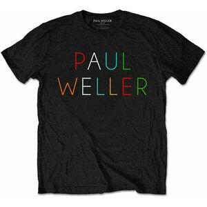 Paul Weller Ing Multicolour Logo Unisex Black L kép