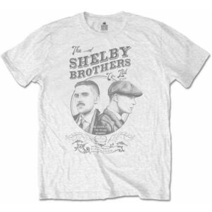 Peaky Blinders Ing Shelby Brothers Circle Faces Unisex White L kép