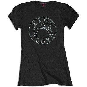 Pink Floyd Ing Circle Logo Womens Black M kép