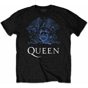 Queen Ing Blue Crest Unisex Black L kép