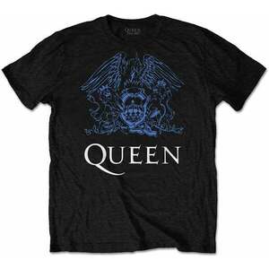 Queen Ing Blue Crest Unisex Black M kép