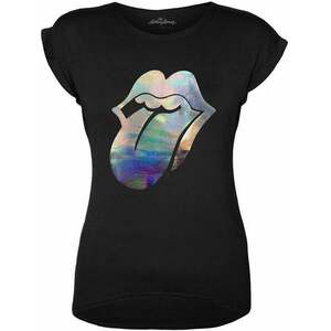 The Rolling Stones Ing Foil Tongue Womens Black 2XL kép