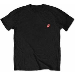 The Rolling Stones Ing Classic Tongue (Back Print) Unisex Black S kép