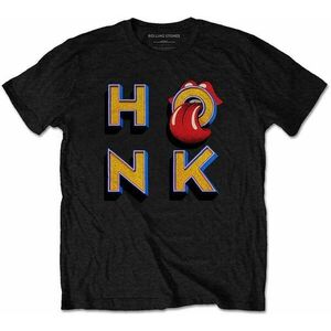 The Rolling Stones Ing Honk Letters Unisex Black L kép