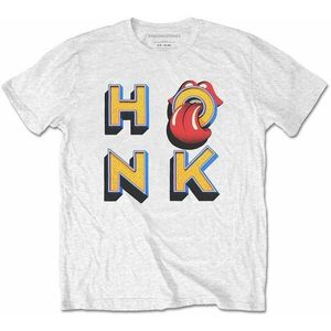 The Rolling Stones Ing Honk Letters Unisex White L kép