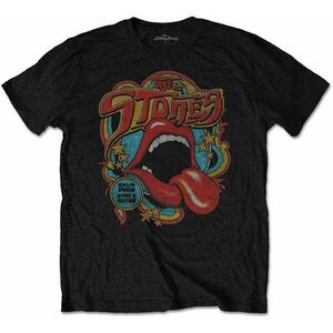 The Rolling Stones Ing Retro 70s Vibe Unisex Black L kép