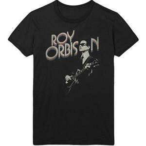 Roy Orbison Ing Guitar & Logo Unisex Black S kép