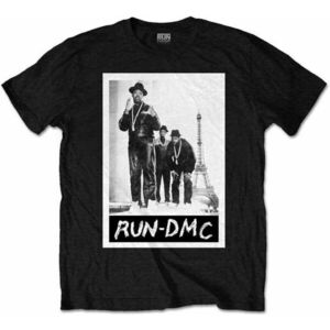 Run DMC Ing Paris Photo Unisex Black M kép