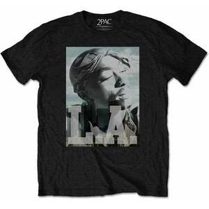 2Pac Ing LA Skyline Unisex Black M kép