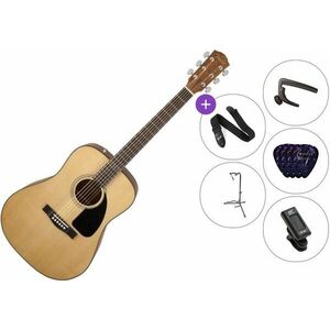 Fender CD-60 NA V3 Deluxe SET Natural Akusztikus gitár kép