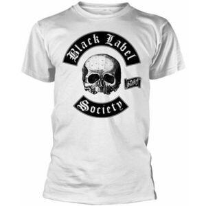 Black Label Society Ing Skull Logo White L kép