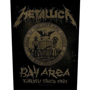 Metallica Bay Area Thrash Felvarrható tapasz kép